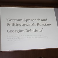 German Approaches and Policies towards Russian-Georgian Relations