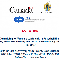 Committing to Women’s Leadership in Peacebuilding - INVITATION